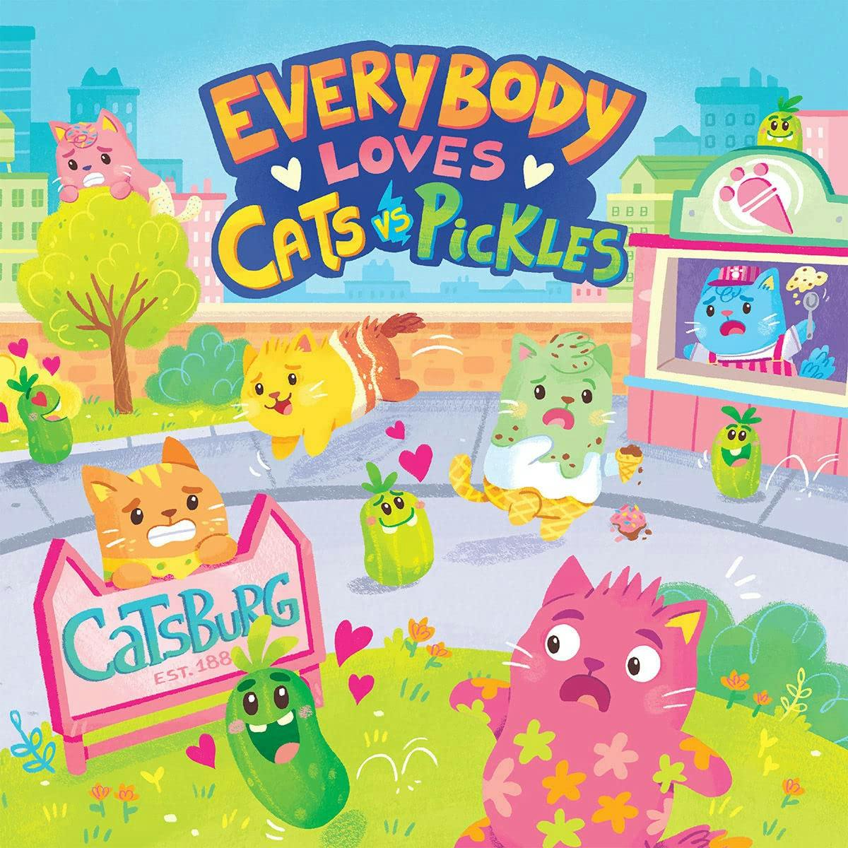 Everybody Loves Cats vs Pickles (hardcover)