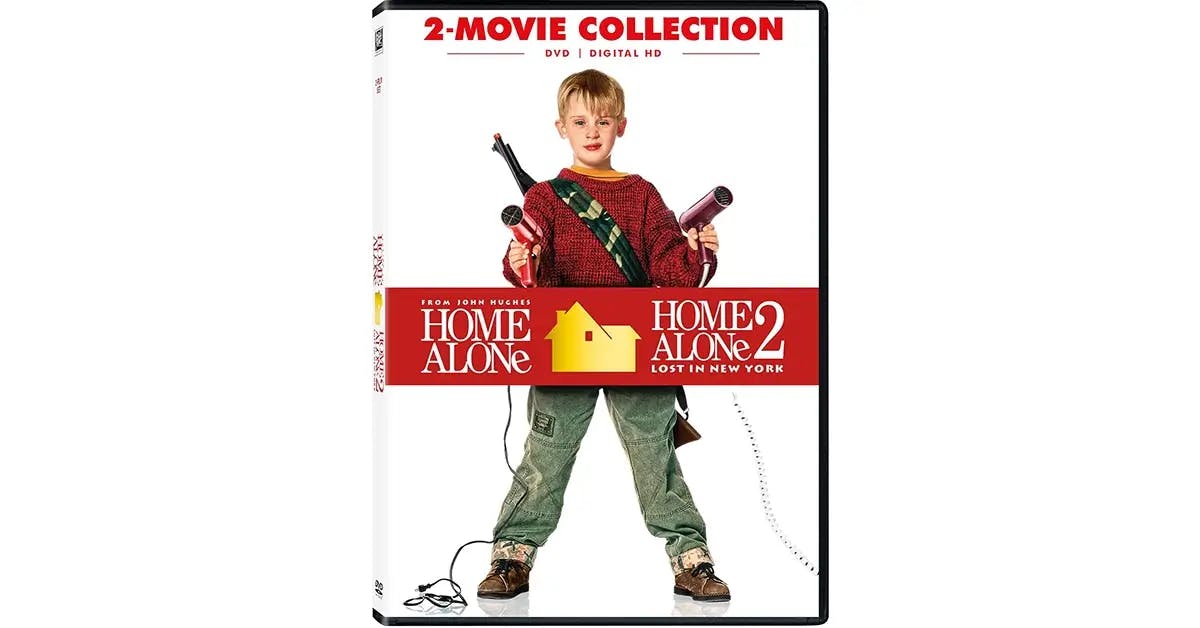 Box art for “Home Alone” and “Home Alone 2” boxed set.