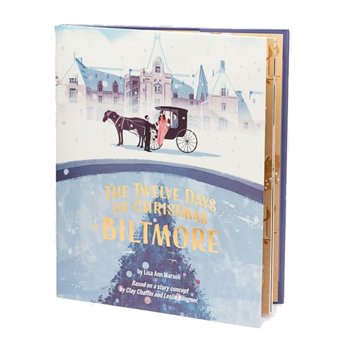 Cover of The Twelve Days of Christmas at Biltmore Storybook.
