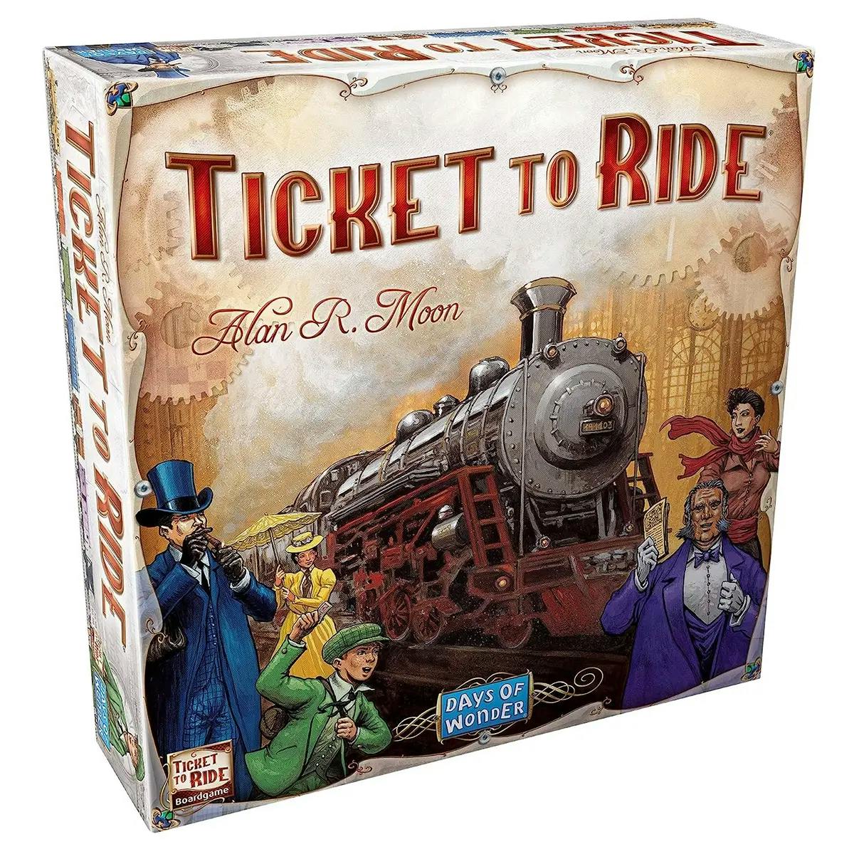 Ticket to Ride board game.