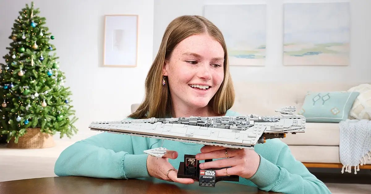 A Star Wars LEGO model, part of the Blockbuster Hits section of the 20223 Walmart Top Toy Guide.