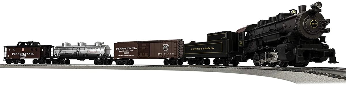 Lionel Pennsylvania Flyer model train.