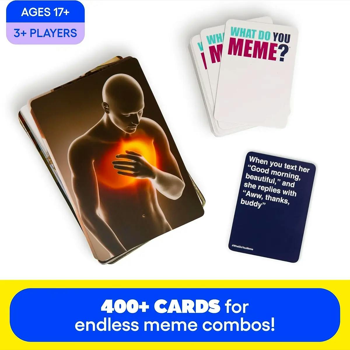 A What Do You Mean game cards.