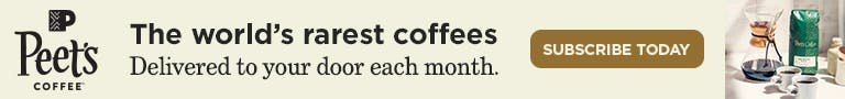Ad - Peets Coffee Subscription.