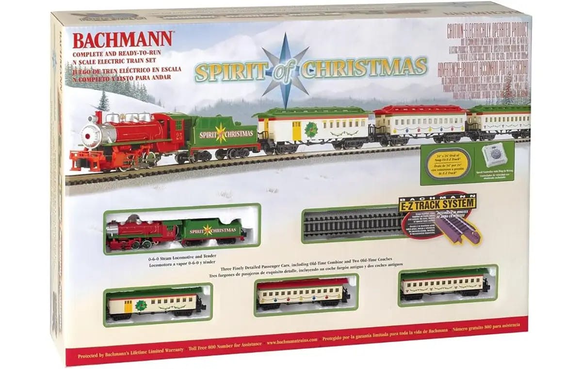 Bachmann “Spirit of Christmas” model train set.