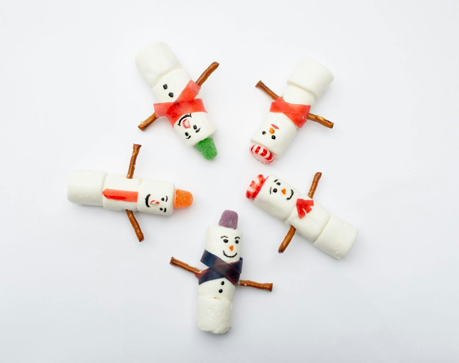 snowmen marshmallows