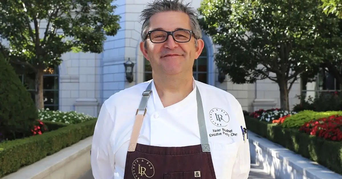 Executive Pastry Chef Xavier Baudinet of The Grand America Hotel in Salt Lake City, UT.